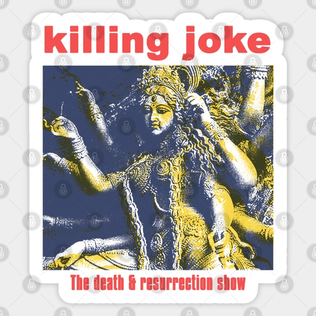 vintage retro killing joke Sticker by psninetynine